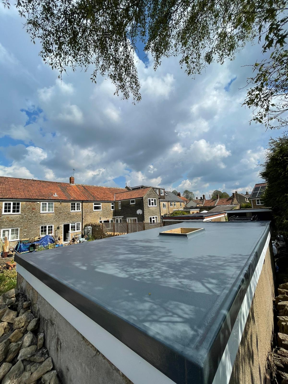 flat Roofing with window